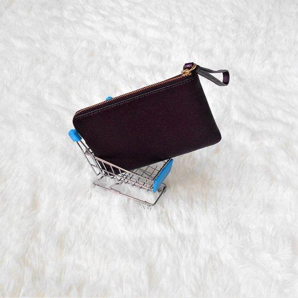 Coach Corner Zip Wristlet Metallic Raspberry - Picture 4 of 10